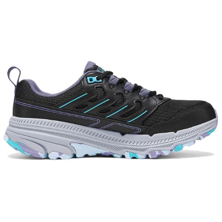 Skechers Go Trail Casual Running Shoes Women Sneaker Black 129529C-BKLV