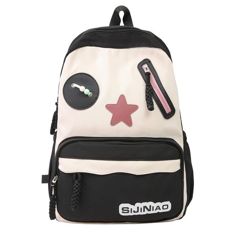 Korean-Style Cartoon Backpack: Lightweight, Waterproof, Large Capacity for Elementary Students