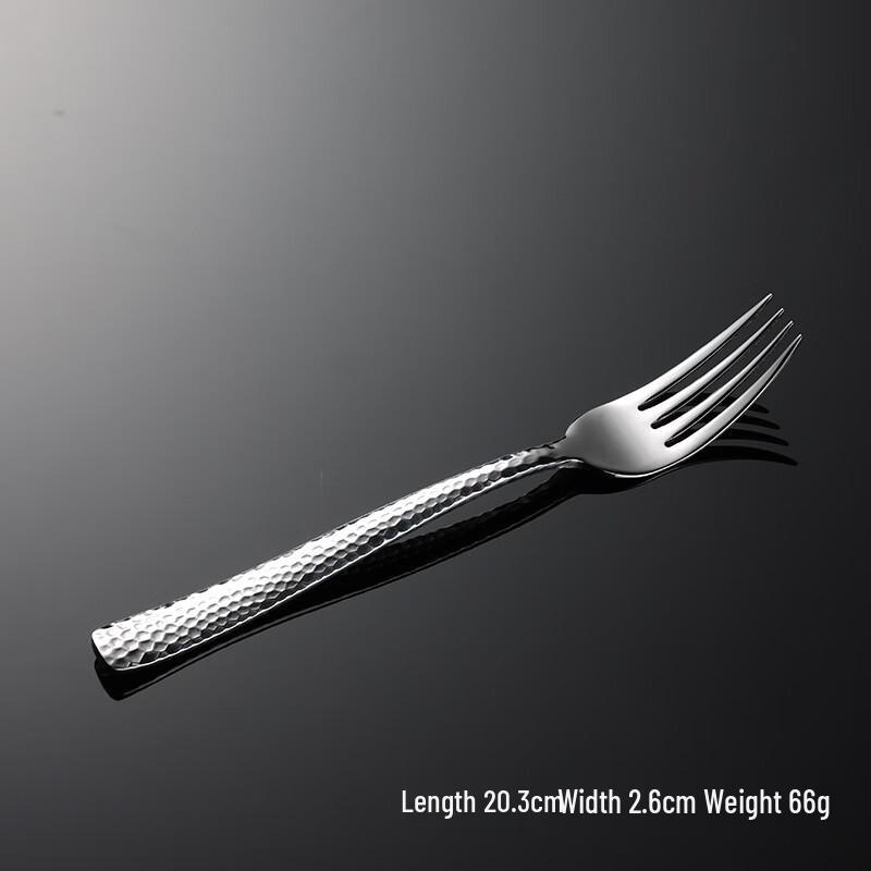 Qianxing Hammered 304 Stainless Steel Dinner Fork Set