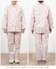 Kaituck Family Made In Japan Viyella Brushed Shirt Long Floral Sizes Pink and Floral Women's Pajamas, Sleeve, 100% Cotton, Print, Spring/Autumn, M/L