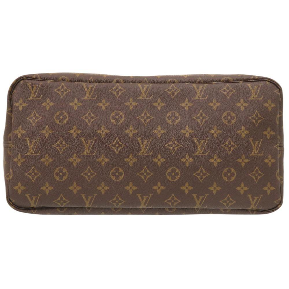 Used AUTHENTIC LOUIS VUITTON M40990 Monogram Neverfull GM with pouch Tote Bag