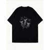 White Crew Neck T Shirt With Embroidered Text For Casual Wear