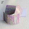 4x7cm Japanese Style Mother-of-Pearl Abalone Shell Nail Stickers with Adhesive, Colorful Patterns, Bendable Ornaments.