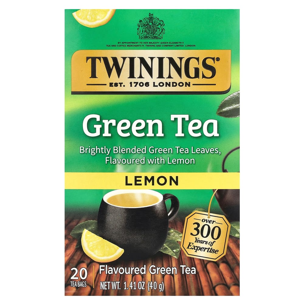 iHerb Twinings Green Tea Lemon 20 Tea Bags - 1.41 oz (40 g)