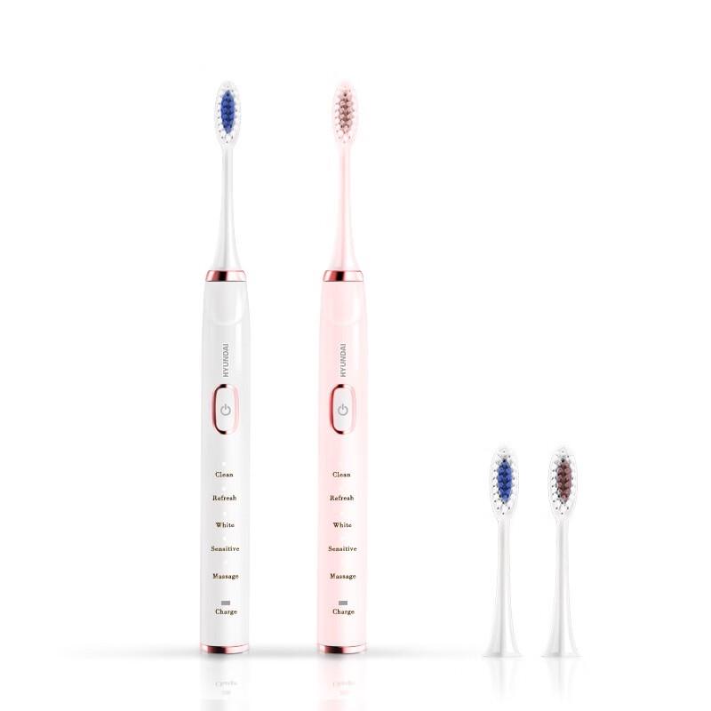 Hyundai X700+ Sonic Electric Toothbrush Couple Set