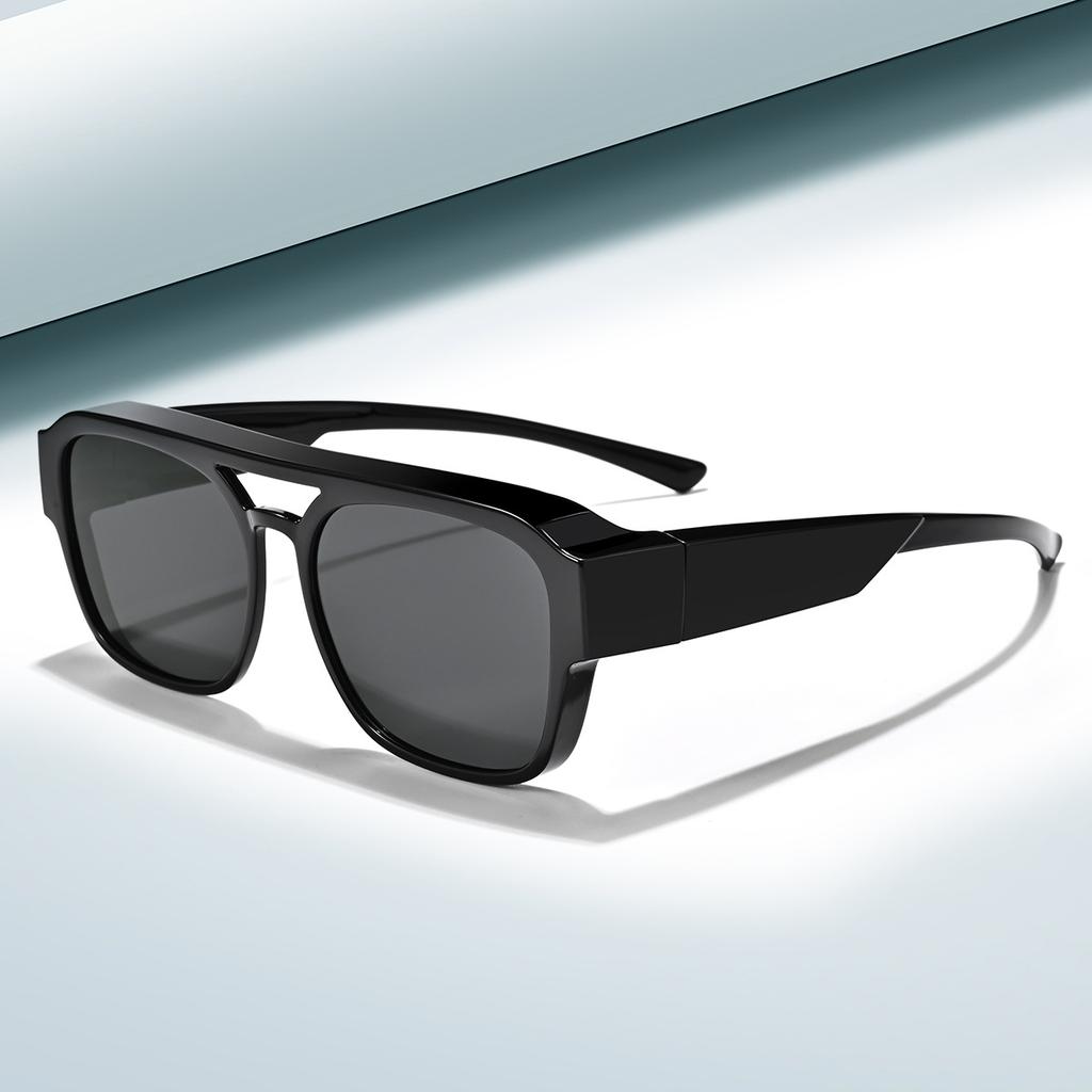 New men's outdoor driving myopia polarizing glasses TR frame sun protection and UV protection sunglasses trend