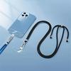 2/5pcs TPU Mobile Phone Lanyard Stickers - Universal Adhesive Mobile Phone Holder with Removable Anti-Loss Strap Connector Kit
