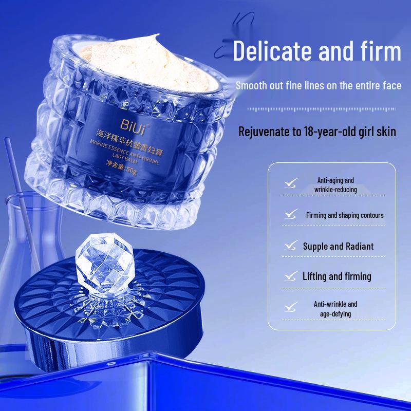 Ocean Essence Noble Lady Lifting & Firming CC Cream - Anti-Wrinkle, Moisturizing, and Hydrating.