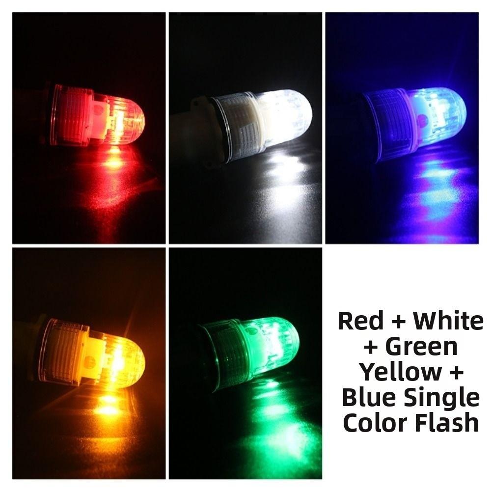 Floating LED Fishing Lights Monochrome Flashing Buoy Signal Light Fish Finder