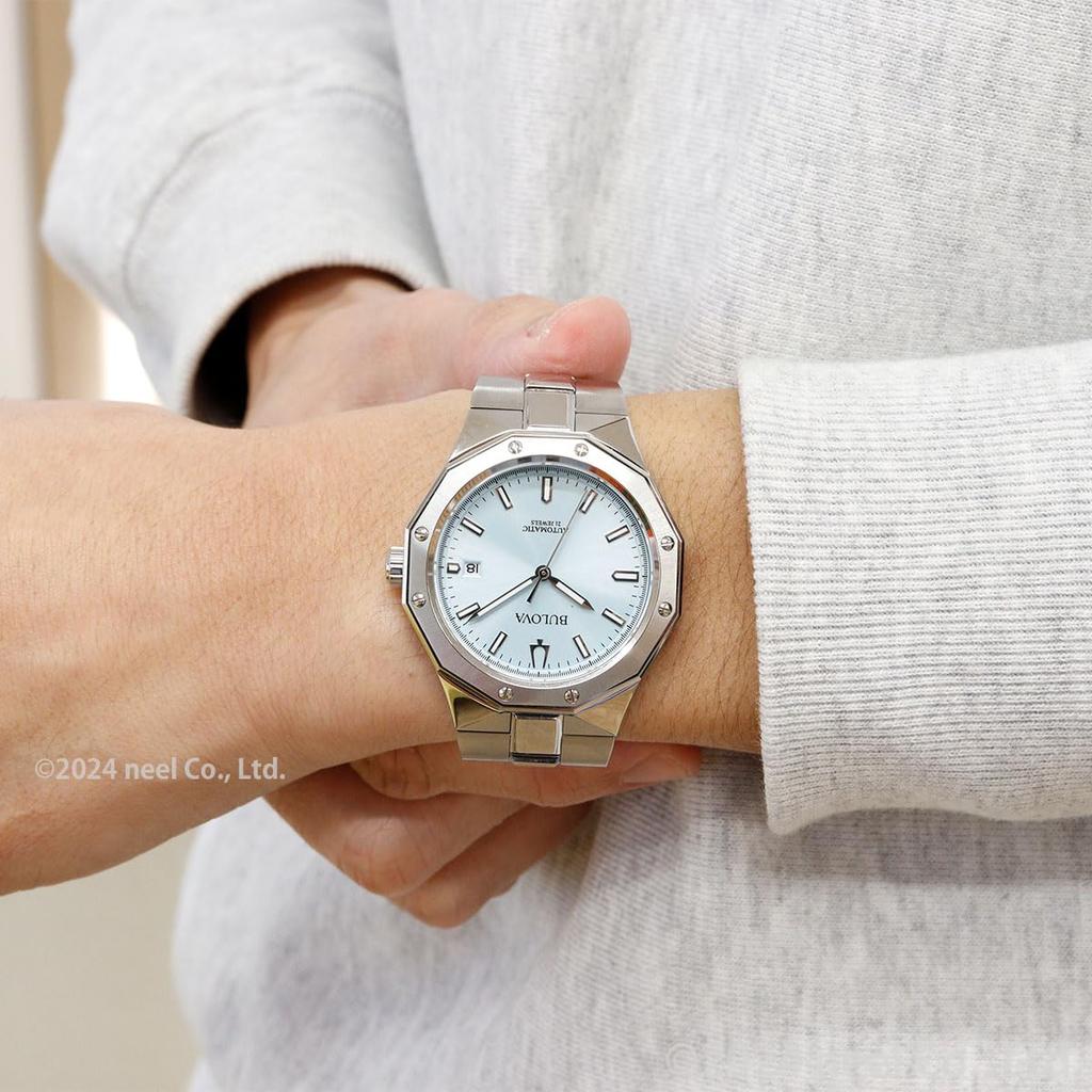 Bulova Automatické Mechanické Klasické 96B462 Pánské Hodinky, [Oficiální Import]