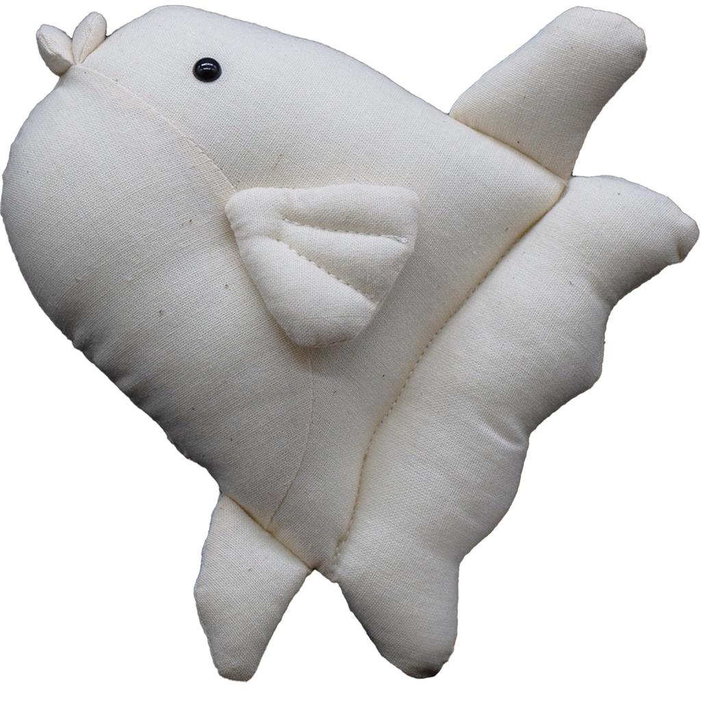 Canvas Doll Sunfish M 16 X 14 X 4.5cm Message Colored Paper Gift Present Art Workshop Present Get Well Gift Celebration
