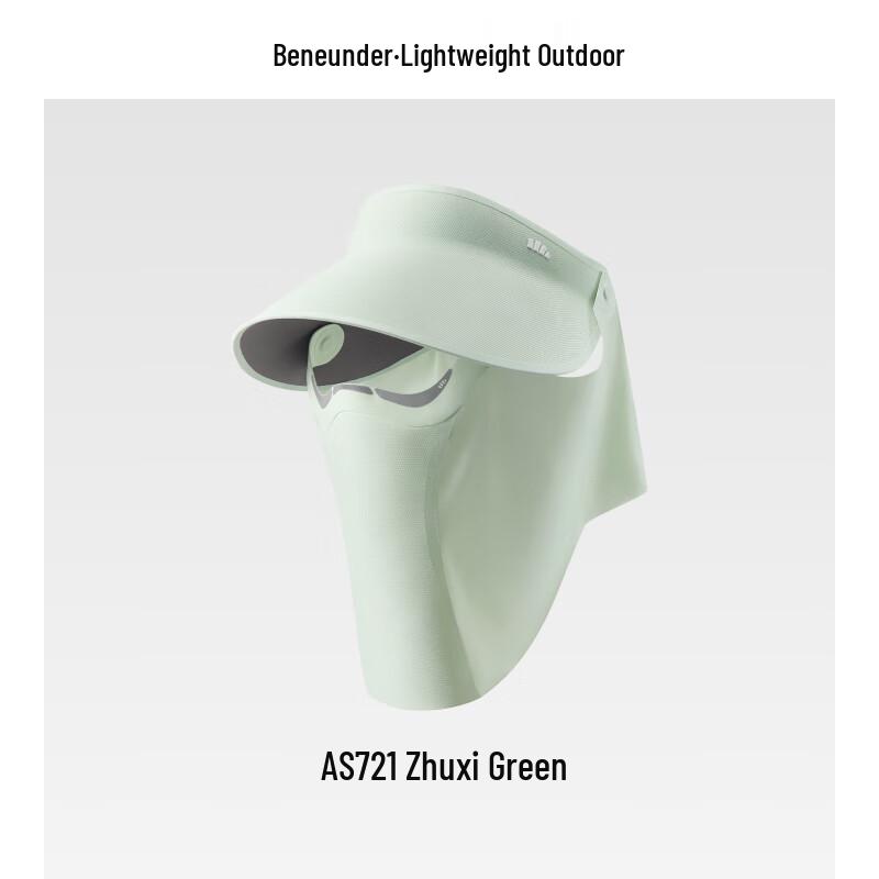 Beneunder Women's UPF50+ Sun Protection Visor Hat with Face Mask