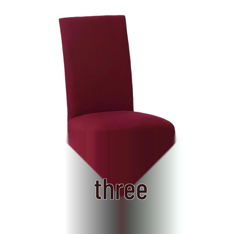 

Solid Color Stain-Proof Elastic Chair Cover – Full Coverage, Dustproof, All-Season, Universal Fit Universal Size вино красного
