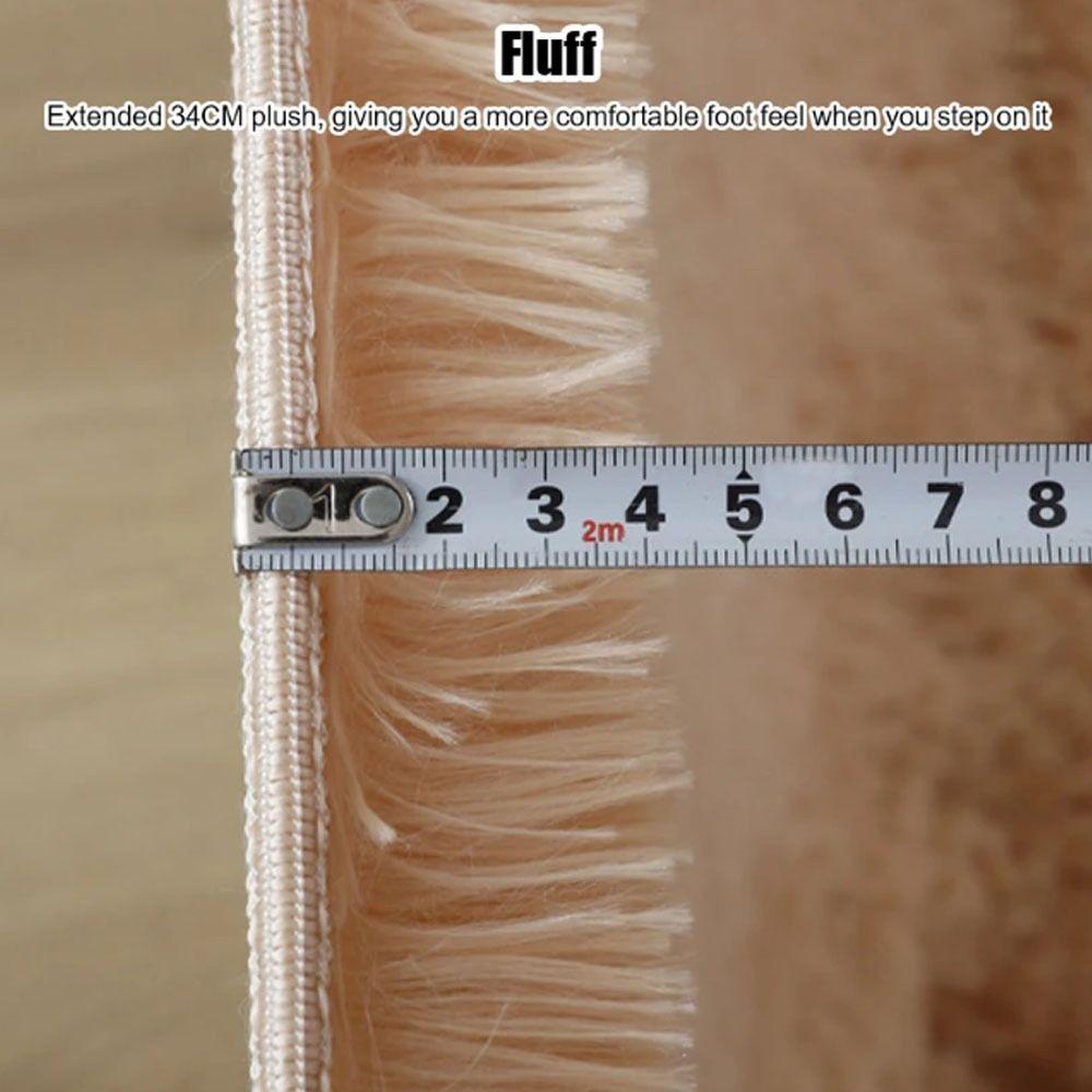 Non Slip Living Room Rugs Soft Plush Foot Mat Round Carpet  For Living Room Home Decor Bedroom