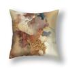 45x45cm Nordic Ins Abstract Gold Blue Marble Print Cushion Cover Sofa Office Seat Lumbar Pillow Cover Home Decoration