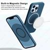 Official Original Animated Leather Cases for IPhone 16 13 14 15 Pro Max for Magsafe Magnetic Wireless Charging Cover for 15 Plus