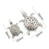 5pcs Turtle Charms Pendant Antiue Silver Plated Metal Charms DIY Necklace Bracelet Jewelry Making Accessories Findings