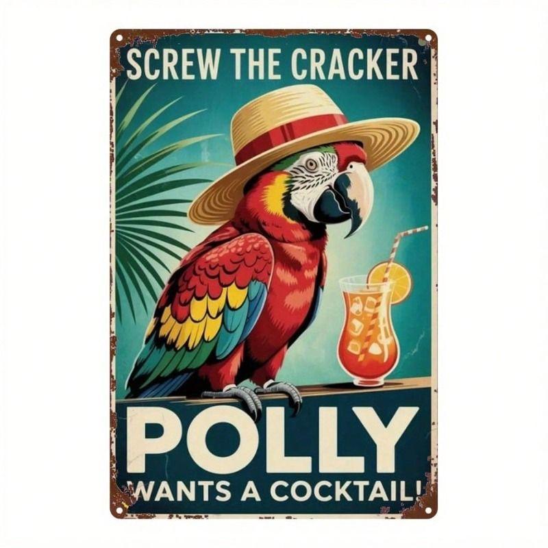 

Wall Hanging Metal Sign Decorative Art 20x30cm