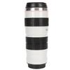 Camera Lens Coffee Mug Stainless Steel Coffee Mugs Sled Lids Photographer Camera Mug Travel Coffee Cup for Men Women