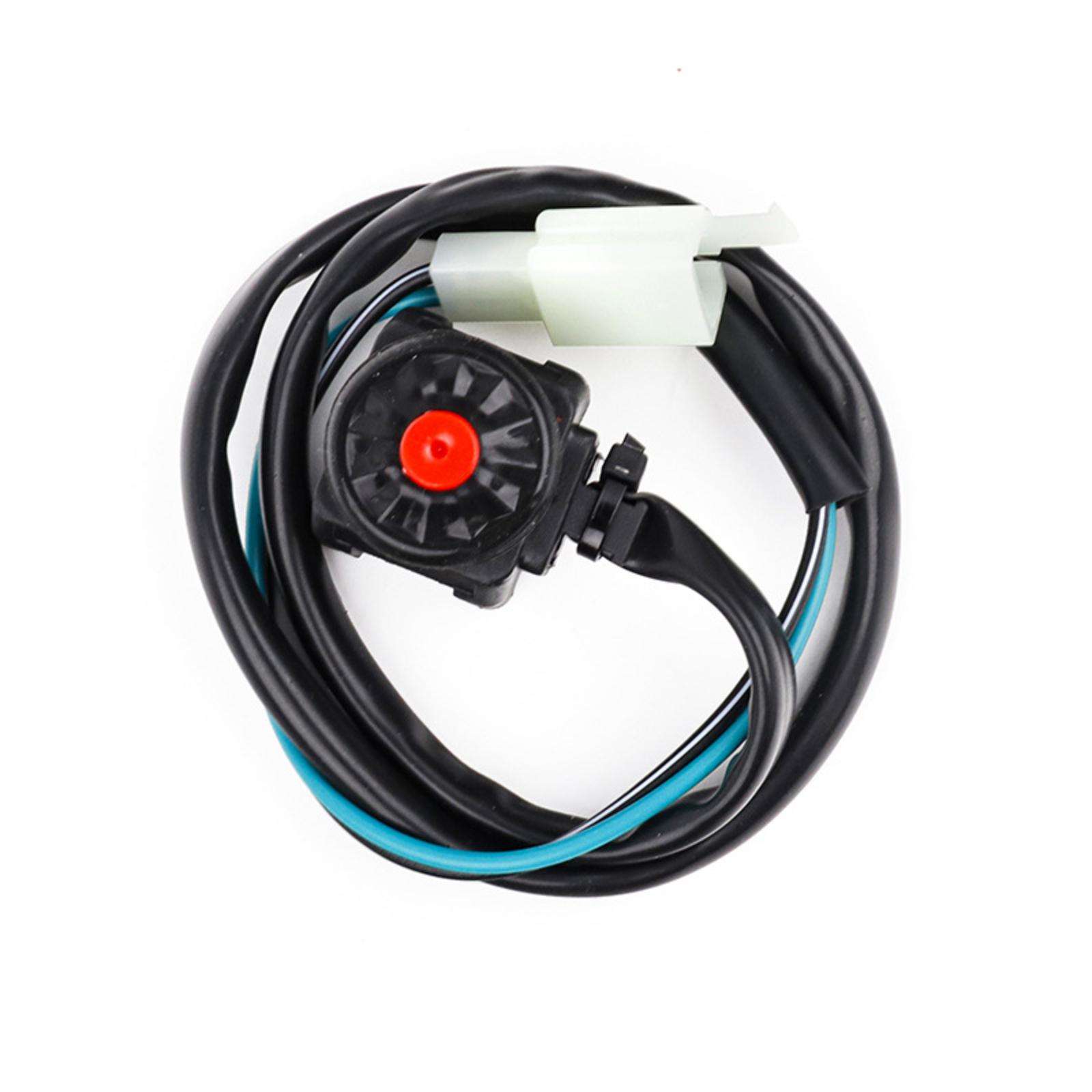 

Off-Road Motorcycle, ATV, And Buggy Parts: Universal Competition Edition Ignition /Off (Red, Yellow, Green) One Size чорний
