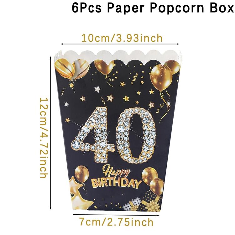 Jungle Safari Popcorn Candy Box Mermaid Butterfly Donut Hawaii Birthday Party Decor Kids Strawberry Wedding Party Supplies Gifts