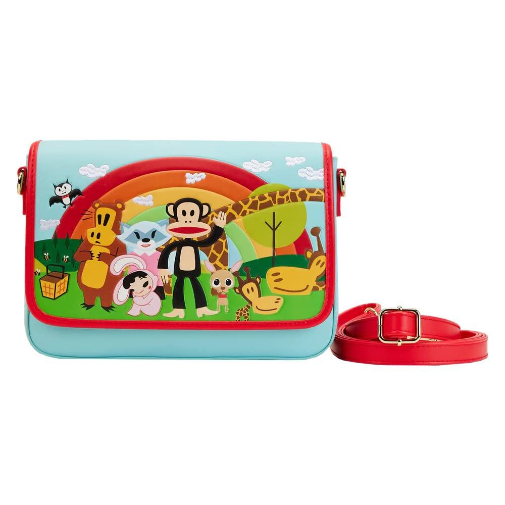 

Loungefly Cross Body Bag Loungefly Body Bag iconPaul Frank-Rainbow синій