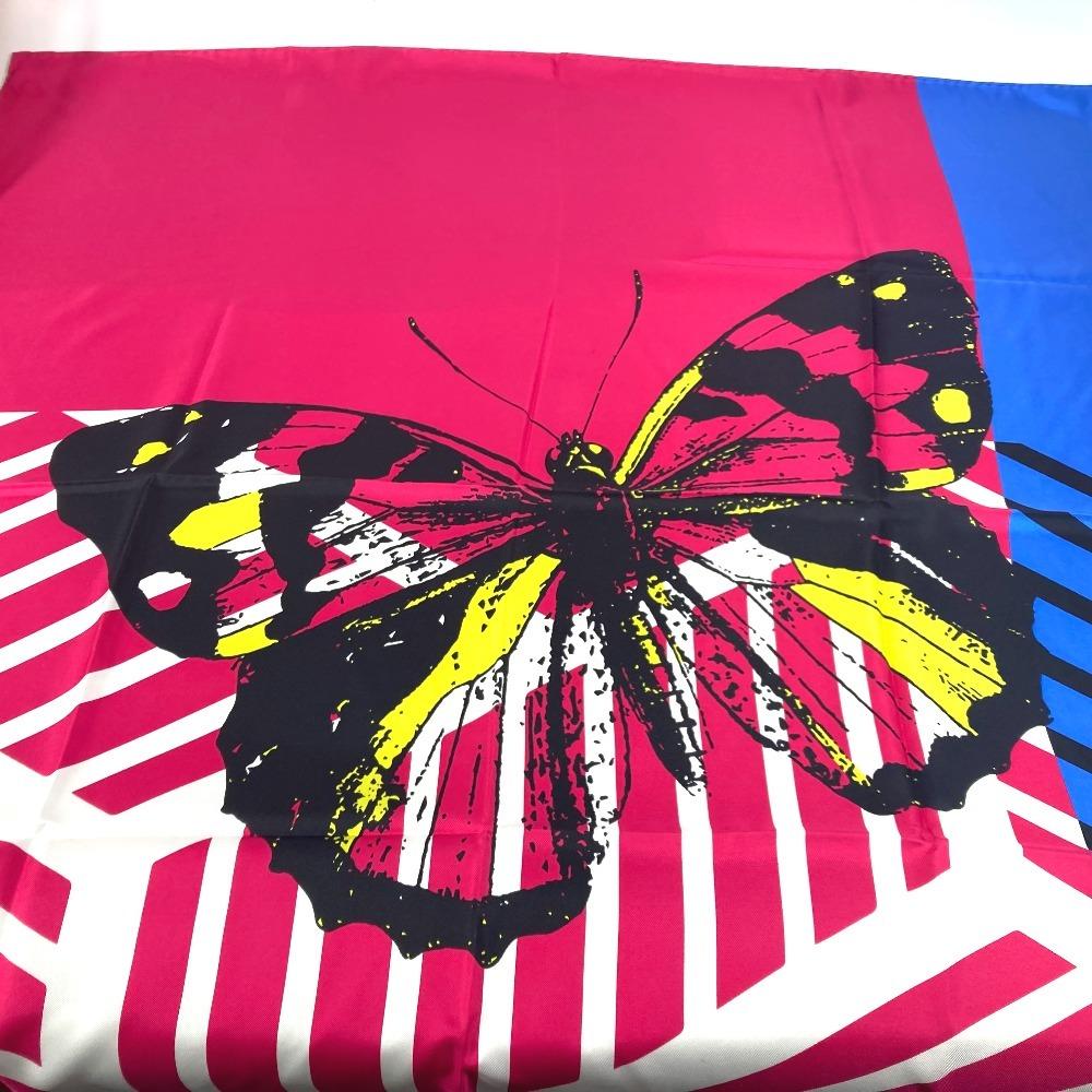 Dior 22ANP090I610 Butterfly butterfly  Scarf silk pink/blue