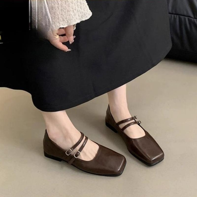 

Женская мода Однотонные Простые Элегантные Повседневные Туфли на плоской подошве Износостойкие Удобные Модные Chaussure Femme 40 коричневый