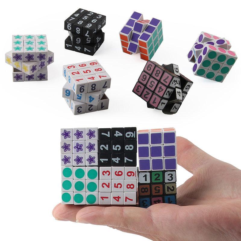 Mini Smooth Rubik'S Cube, Third Order Rubik'S Cube, Children'S Educational And Early Education Toys Beginner 3Cm Rubik'S Cube