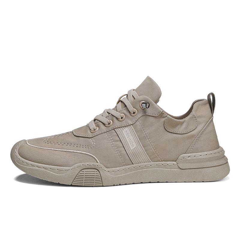 2024 Korean Style Cloth Low-Top Casual Men's Board Shoes: Rainproof, Youth Travel Sneakers for Spring/Autumn