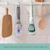 Grey Liquid Dispensing Pot Cleaning Brush