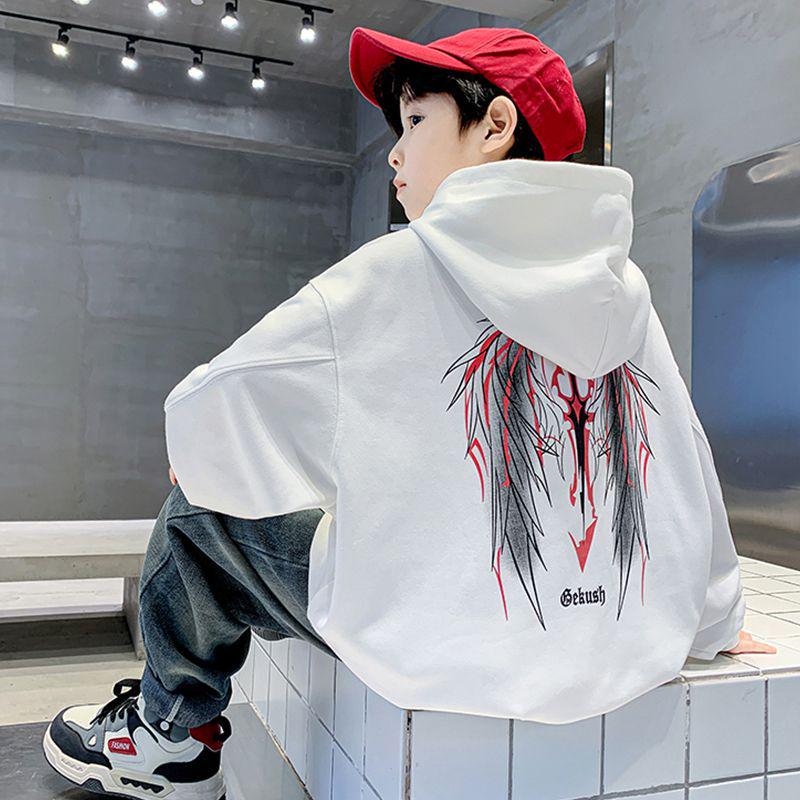 Boys' Korean Style Hoodie - Spring/Autumn 2025 New Arrival