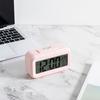 Temperature Version Smart Clock Silent Clock Electronic Clock, Multi-function LCD Light-sensitive Alarm Clock Sleepy Student Clock