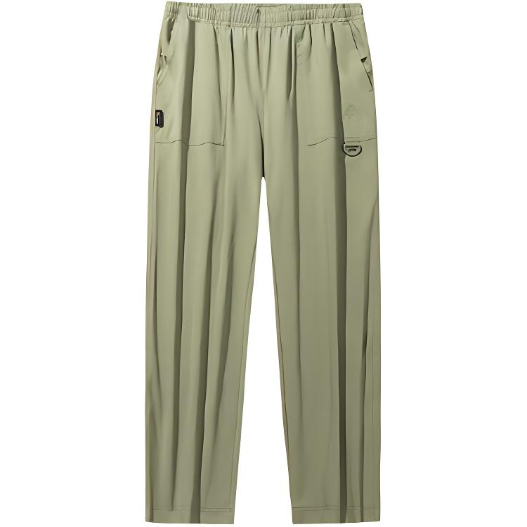 

Anta Outdoor Series Earth Shell 2.0 Solid Color Mid-Rise Breathable Versatile Straight Leg Casual Pants Men bottoms 952526508-1 L