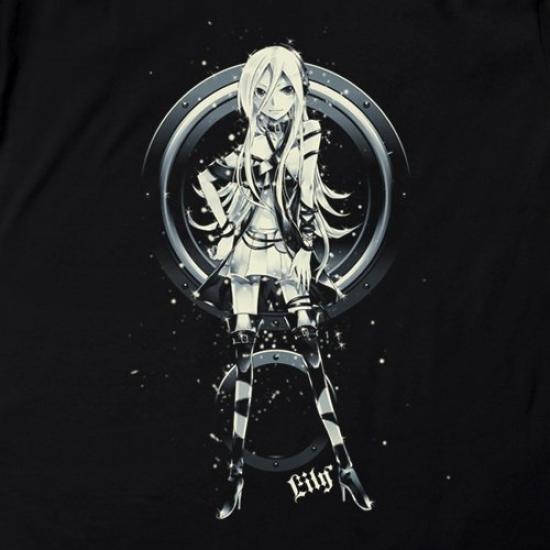 Lily Speaker Schwarzes anim.ove T-Shirt Größen S