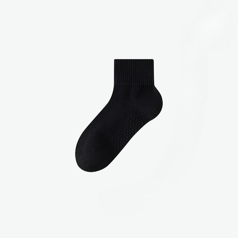 Female Autumn Leisure Pure Cotton Massage Bottom Essential Oil Moisturizing Deodorant Feet Boneless Sports Tube Socks