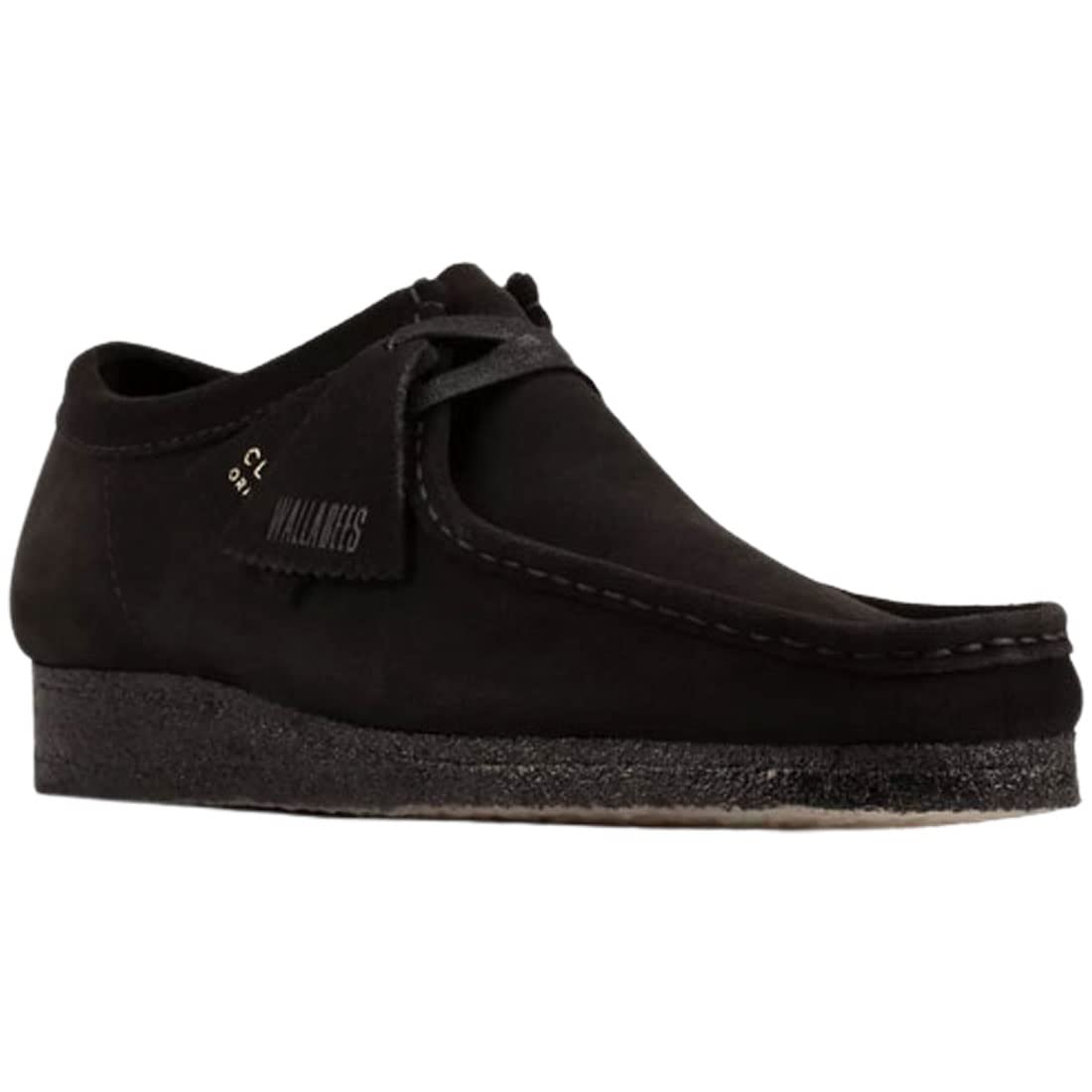 

Clarks Wallabee Замшевые Стандартные Повседневные Туфли для Мужчин UK9, 26155519, Черная_Замша, (27,0 см)