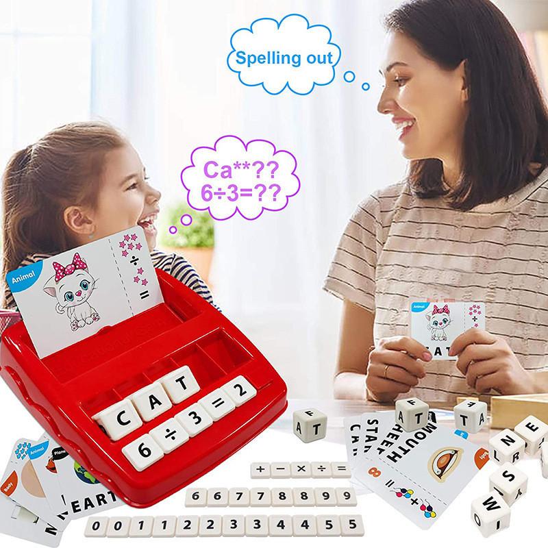 Colorful English Alphabet Learning Game Machine For Interactive Early Education Playtime