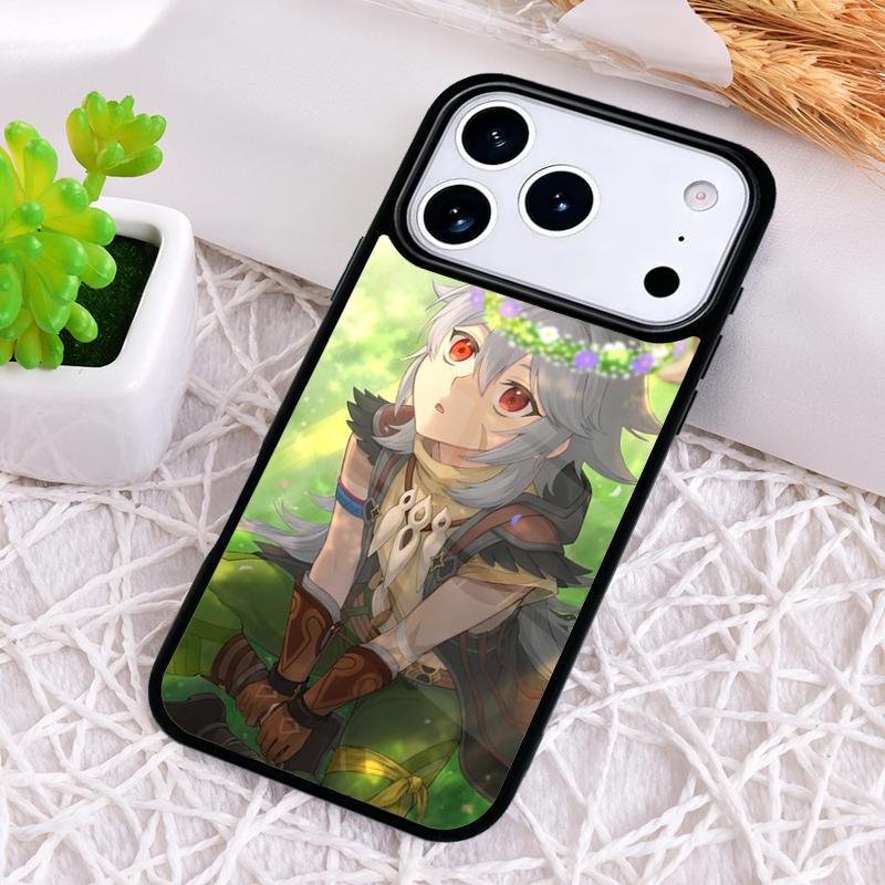 Razor Genshin Impact Fanart Shockproof Phone Case for iPhone 17 Air 16e 15 11 12 14 13 Pro Max Cover Coque