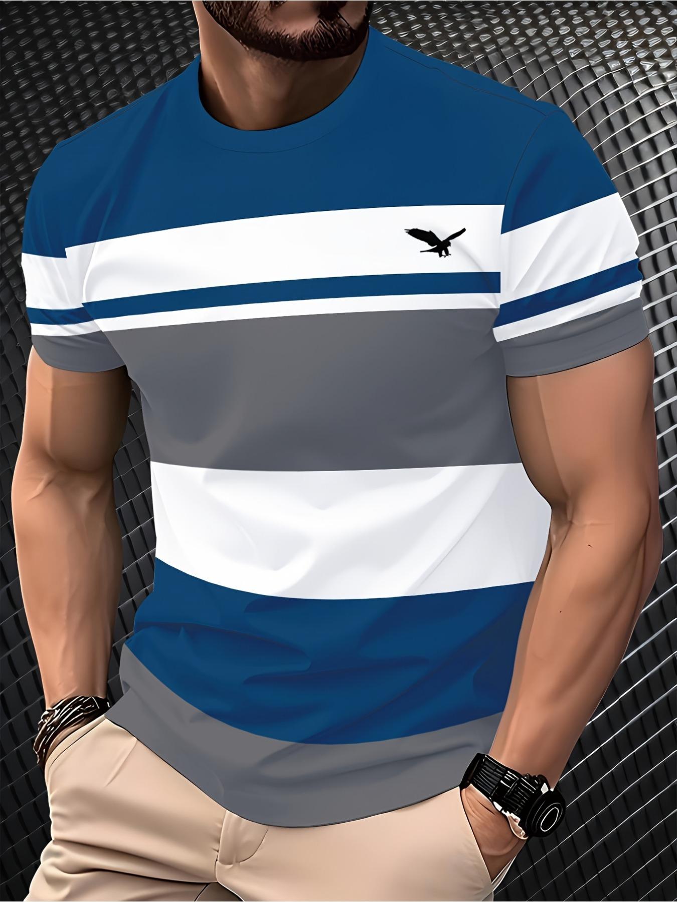 

Casual Style Men s 3D Digital Printed Short Sleeved T-shirt - Breathable Round Neck Lightweight and Comfortable Top 6XL
