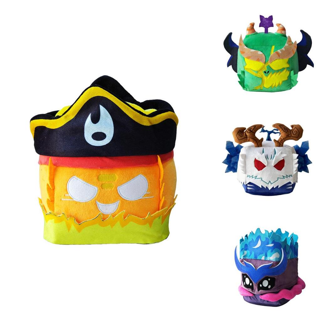 Adorable Blox Fruits Pirate Plush Toy Box Soft Stuffed Animal Gift For Kids