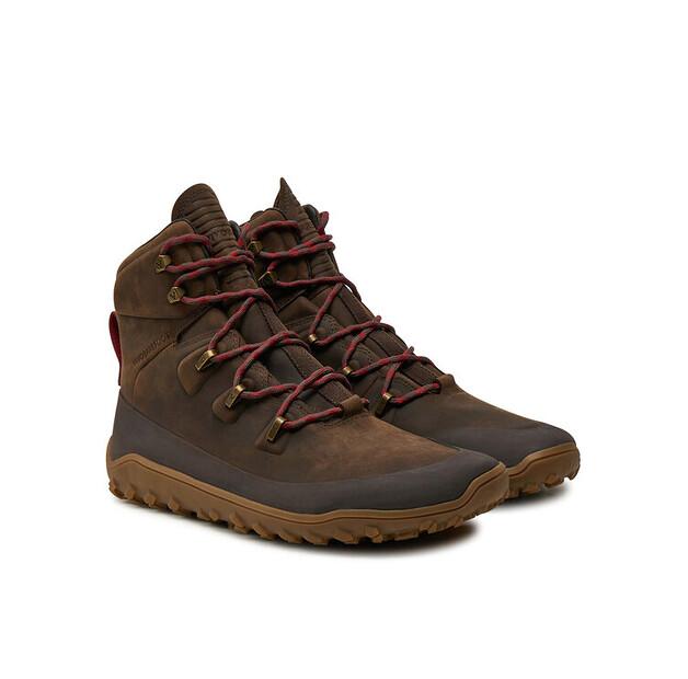 Мужские кроссовки Vivo Barefoot Tracker кожа at 309533 коричневые