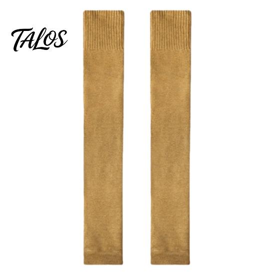 Warmth Locking Legging Socks Thickened Over-the-knee Leg Warmers for Women, Soft Thermal Sleeves, Outdoor Cold Protection Leggings Anti-slip Long Knee