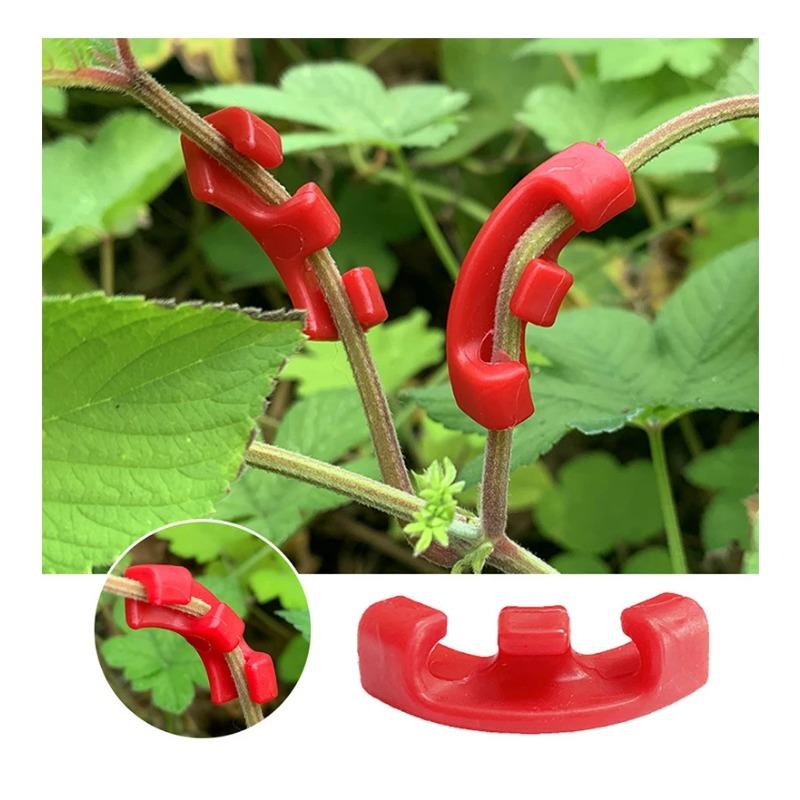 50pcs 90 Degree Plant Benders Trainer Growth Manipulation Tutors for Plants Clips Bending Twig Clamps Branche Accessories