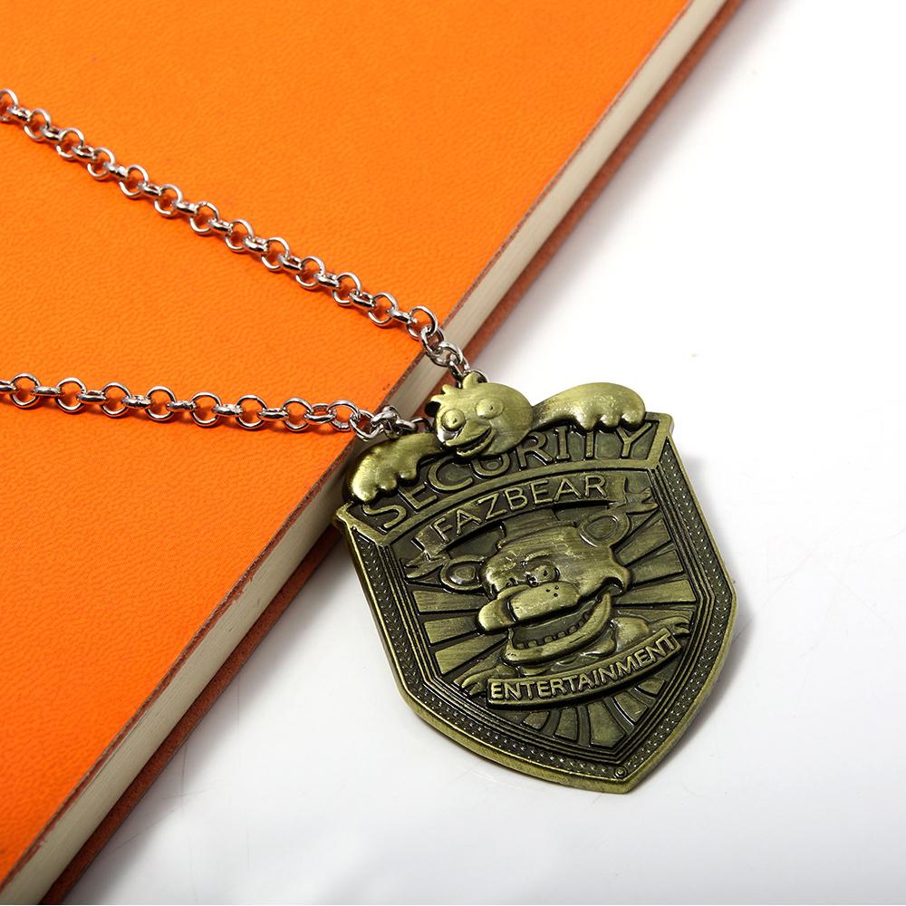 Five Nights At Freddy Pendant Cool Style Hip Hop Chain Necklace for Kids