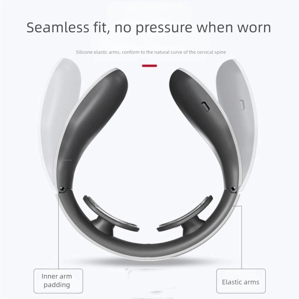 Vibration Electric Neck Massager Infrared Heat Cervical Spine Massager  Office