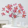 1pc Faux Plant Branch 5 Heads Butterfly Flower 47cm Home Decor Wedding Decoration Artificial Fake Flower