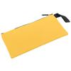 Canvas Tool Bag Durable Waterproof Portable Canvas Zipper Pouch for Items StorageYellow