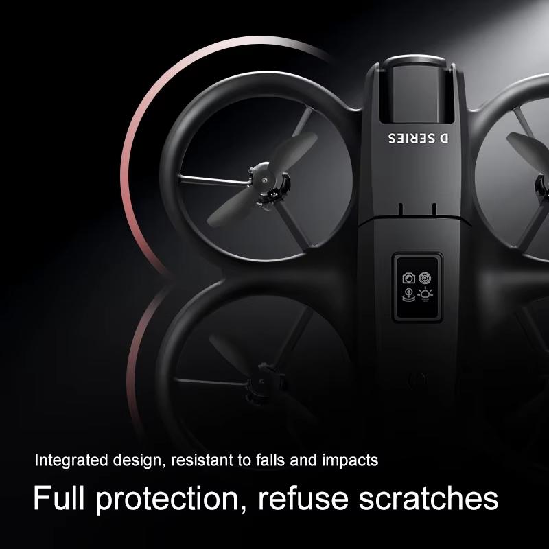 2025 NEUE D16 Mini-Drohne mit elektrisch einstellbarer 180° 8K HD-Kamera, WiFi, optischer Fluss, Tasche, Hindernisvermeidung, RC-Quadrocopter