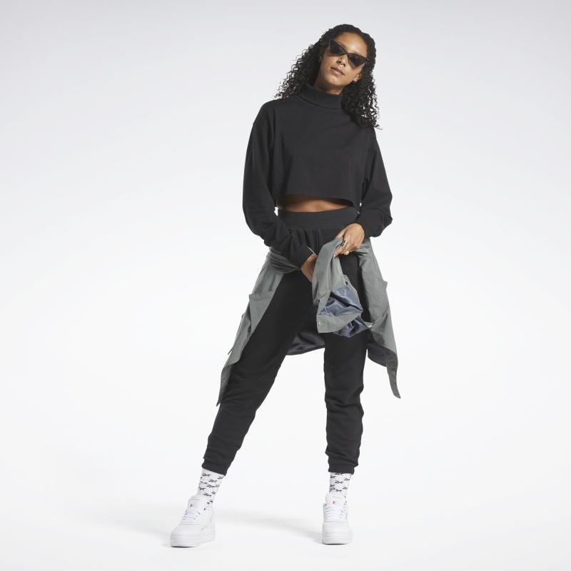 Reebok Sweatshirt Women's Black HS0400